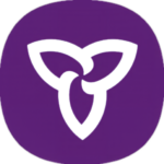 The logo for Ontario Health, consisting of an iconized trillium flower.